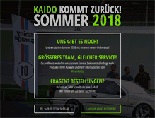 Tablet Screenshot of kaido-autosport.de